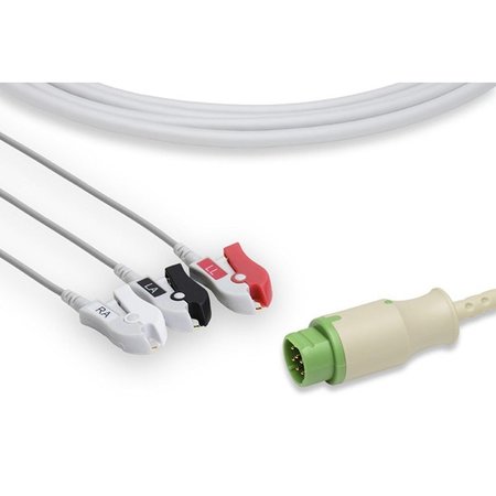 ILB GOLD Replacement For Siemens, Sirecust 1260 Direct-Connect Ecg Cables SIRECUST 1260 DIRECT-CONNECT ECG CABLES